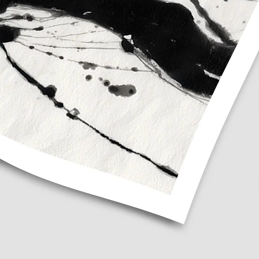 Ink River Waves Art Print Ink River Waves Art Print wall art product Chromatic Storm Studio