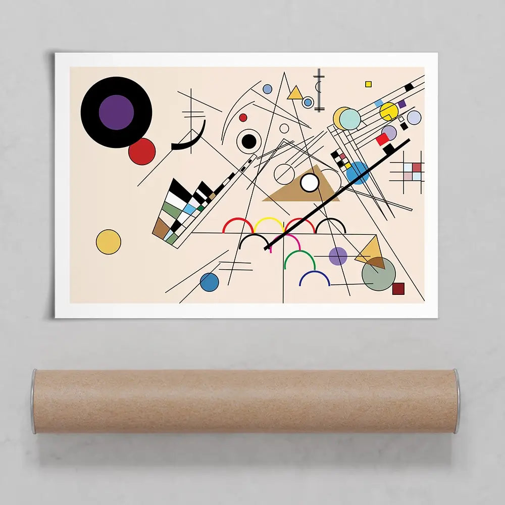 Inspired By Composition 8 Art Print Inspired By Composition 8 Art Print wall art product Darvik Design / Shutterstock