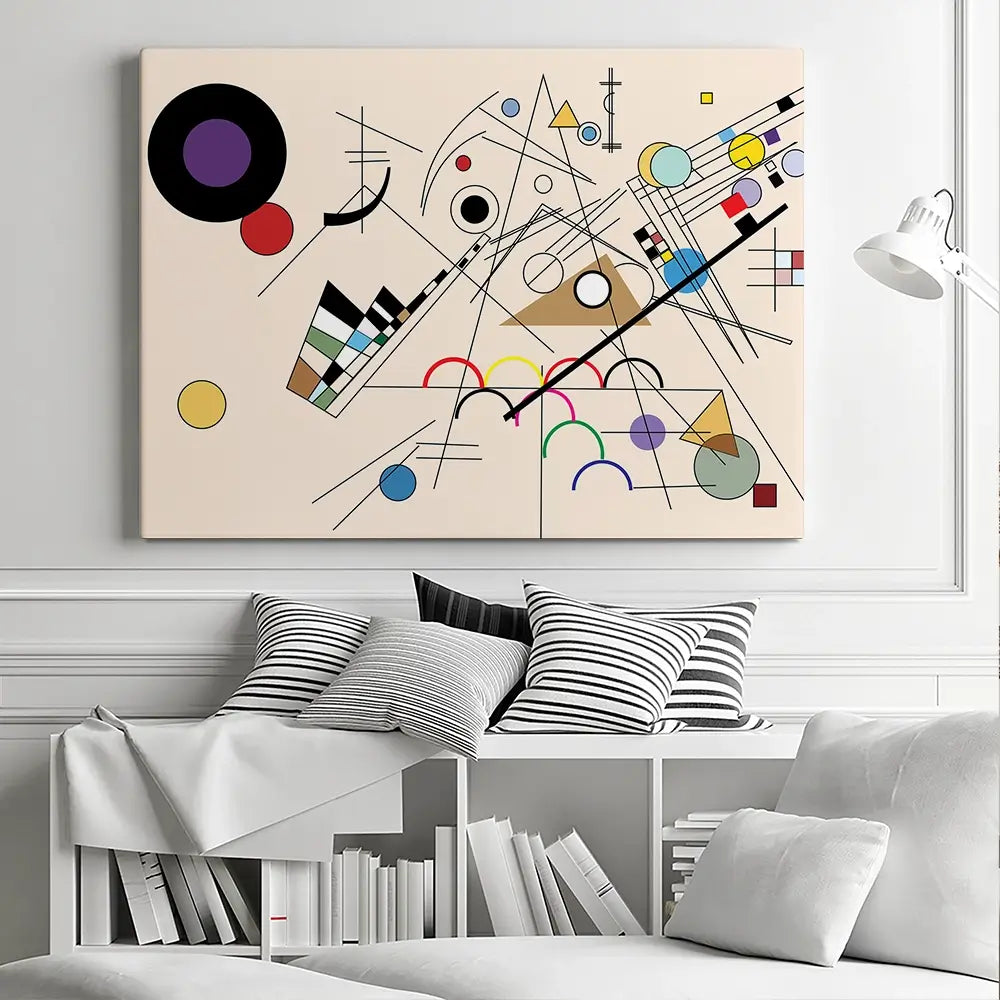 Inspired By Composition 8 Canvas Print Inspired By Composition 8 Canvas Print wall art product Darvik Design / Shutterstock