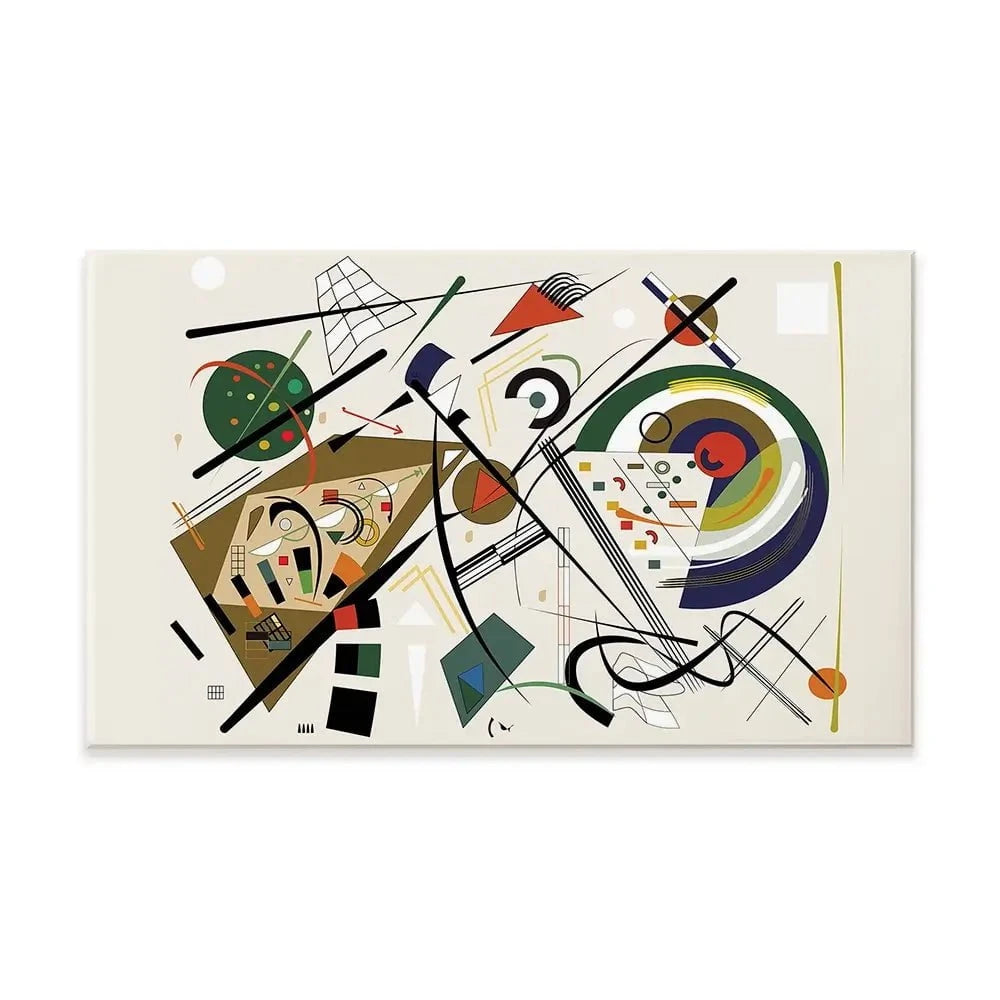 Intersecting Lines Canvas Print Intersecting Lines Canvas Print wall art product romi49 / Shutterstock