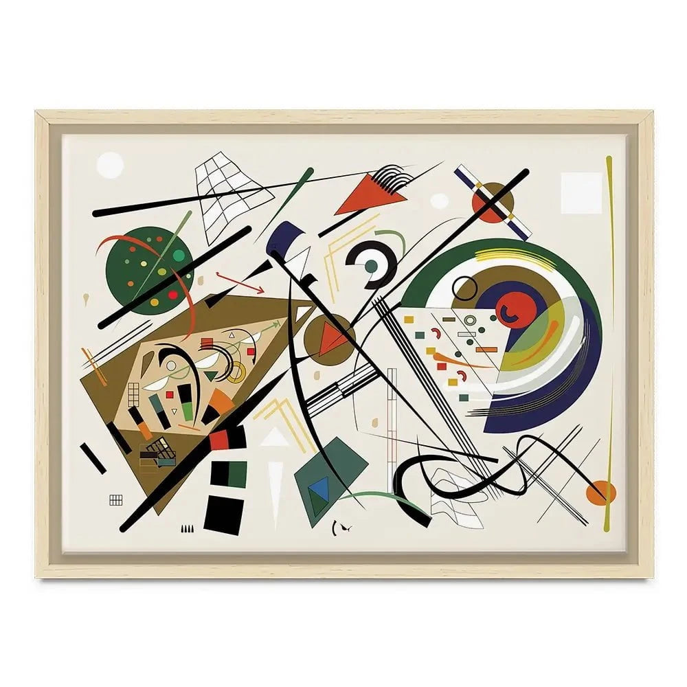Intersecting Lines Canvas Print Intersecting Lines Canvas Print wall art product romi49 / Shutterstock