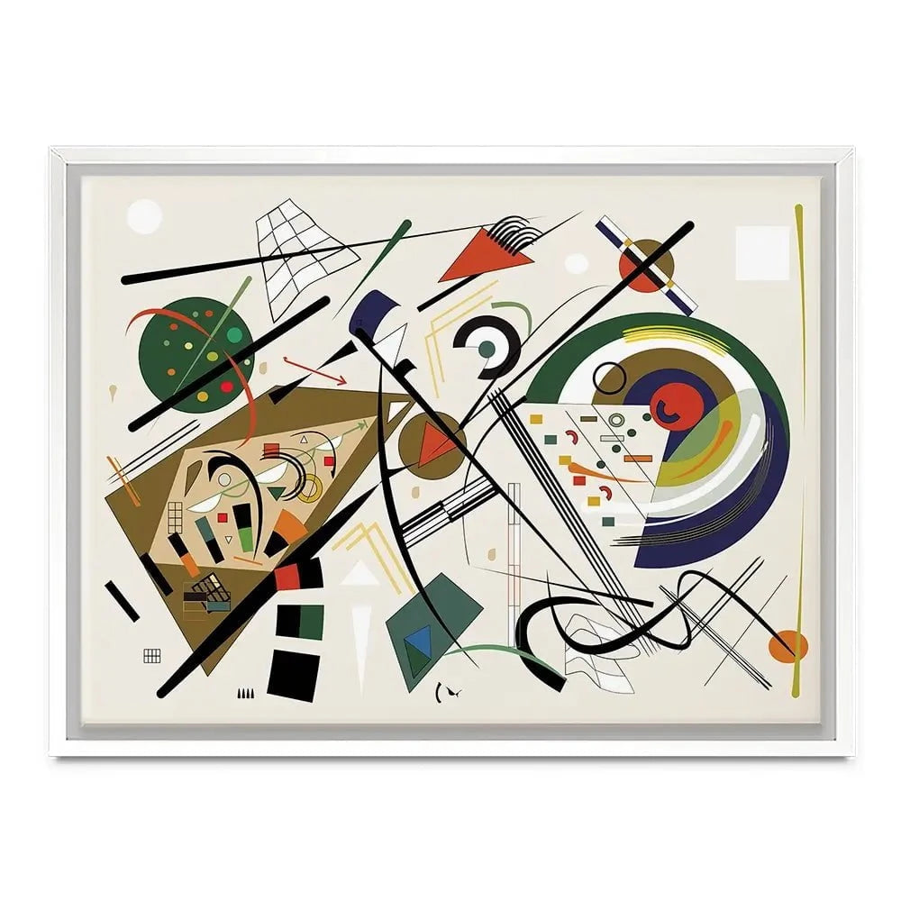 Intersecting Lines Canvas Print Intersecting Lines Canvas Print wall art product romi49 / Shutterstock