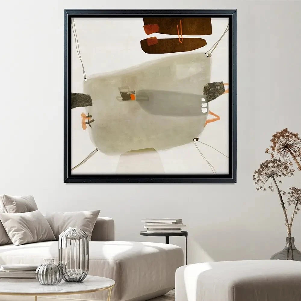 Intriguing Intriguing Square Canvas Print