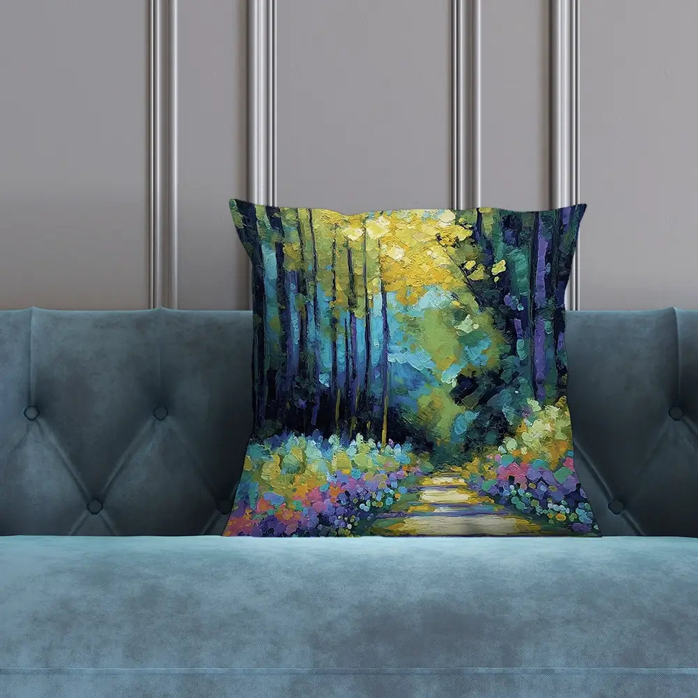Inverewe Gardens Cushion Inverewe Gardens Cushion wall art product David Alexander Elder