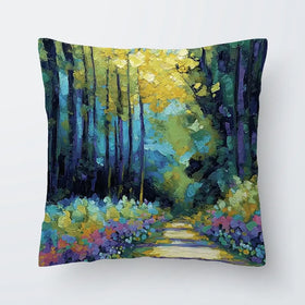 Inverewe Gardens Cushion Inverewe Gardens Cushion wall art product David Alexander Elder