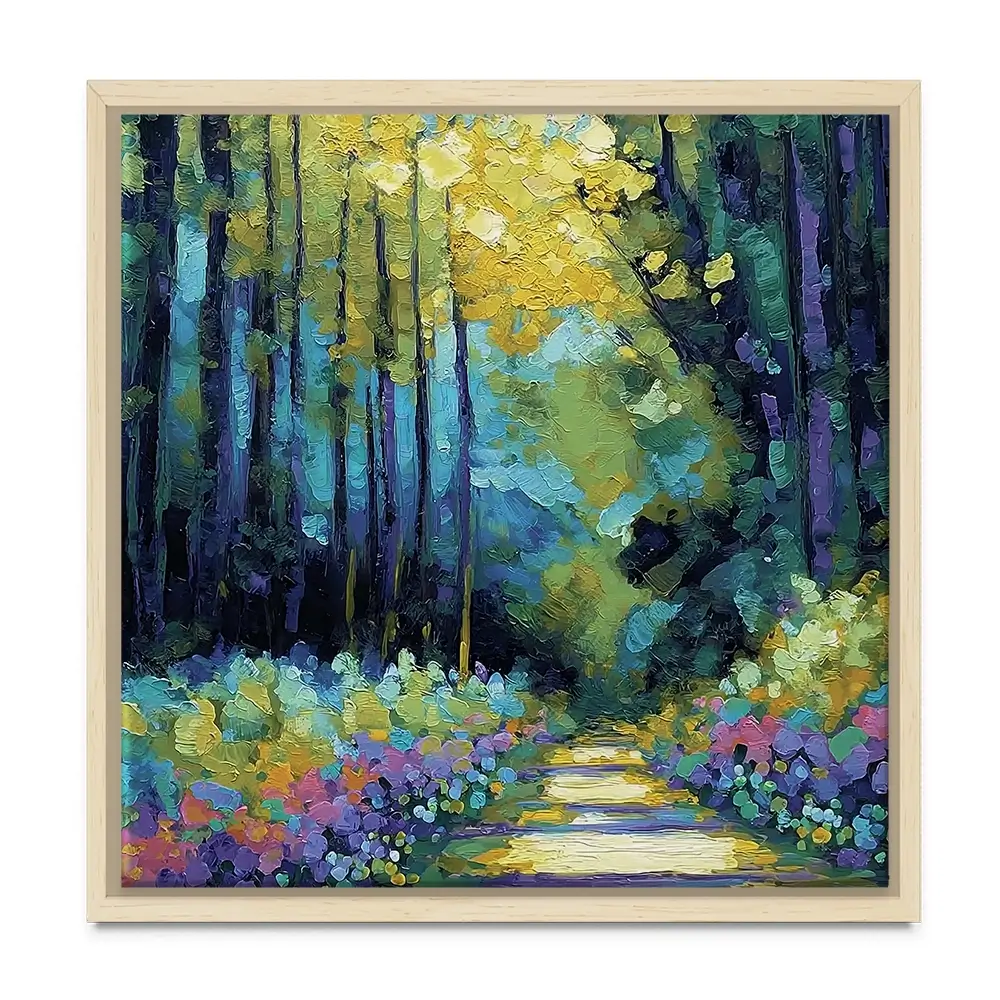 Inverewe Gardens Square Canvas Print Inverewe Gardens Square Canvas Print wall art product David Alexander Elder