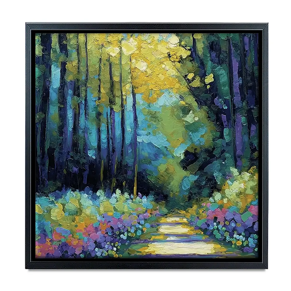 Inverewe Gardens Square Canvas Print Inverewe Gardens Square Canvas Print wall art product David Alexander Elder
