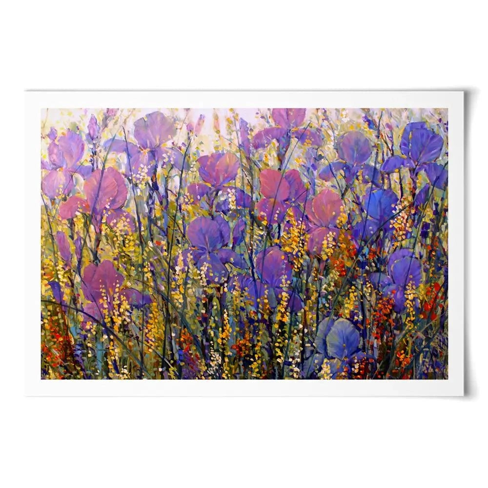 Iris Garden Art Print Iris Garden Art Print wall art product Tim O'Toole
