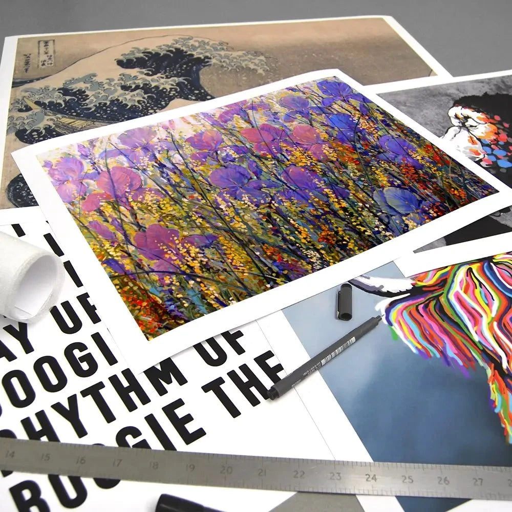 Iris Garden Art Print Iris Garden Art Print wall art product Tim O'Toole