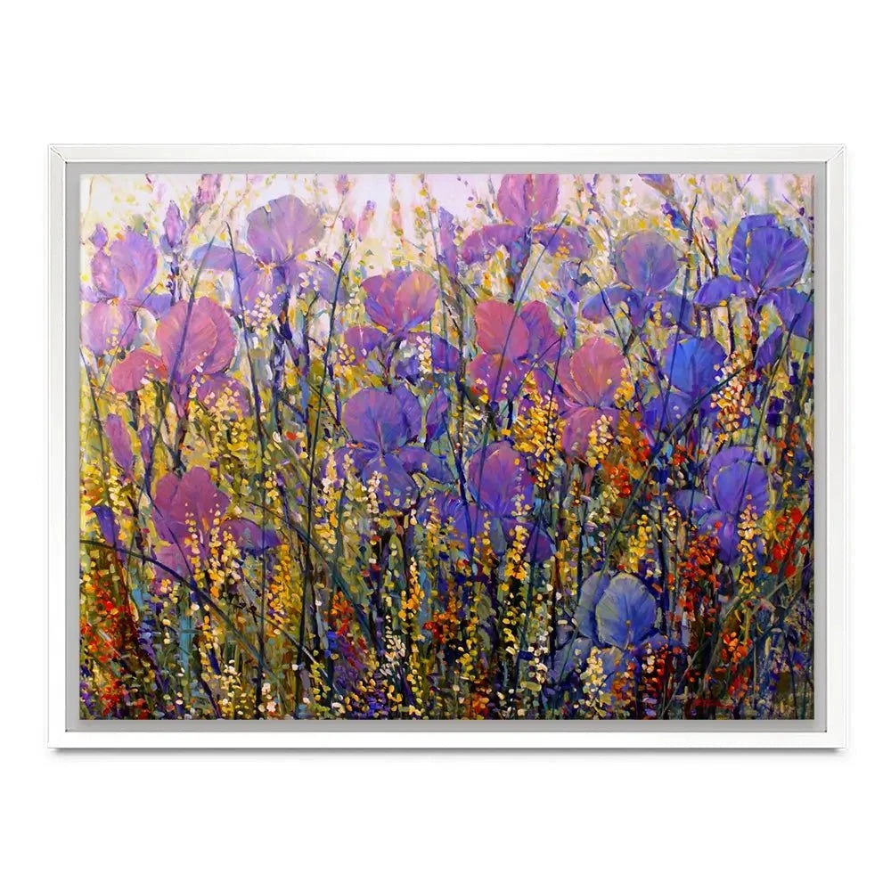Iris Garden Canvas Print Iris Garden Canvas Print wall art product Tim O'Toole