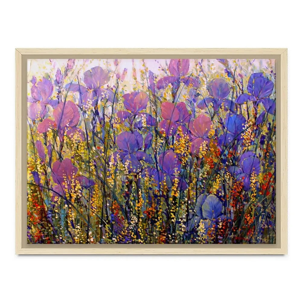 Iris Garden Canvas Print Iris Garden Canvas Print wall art product Tim O'Toole