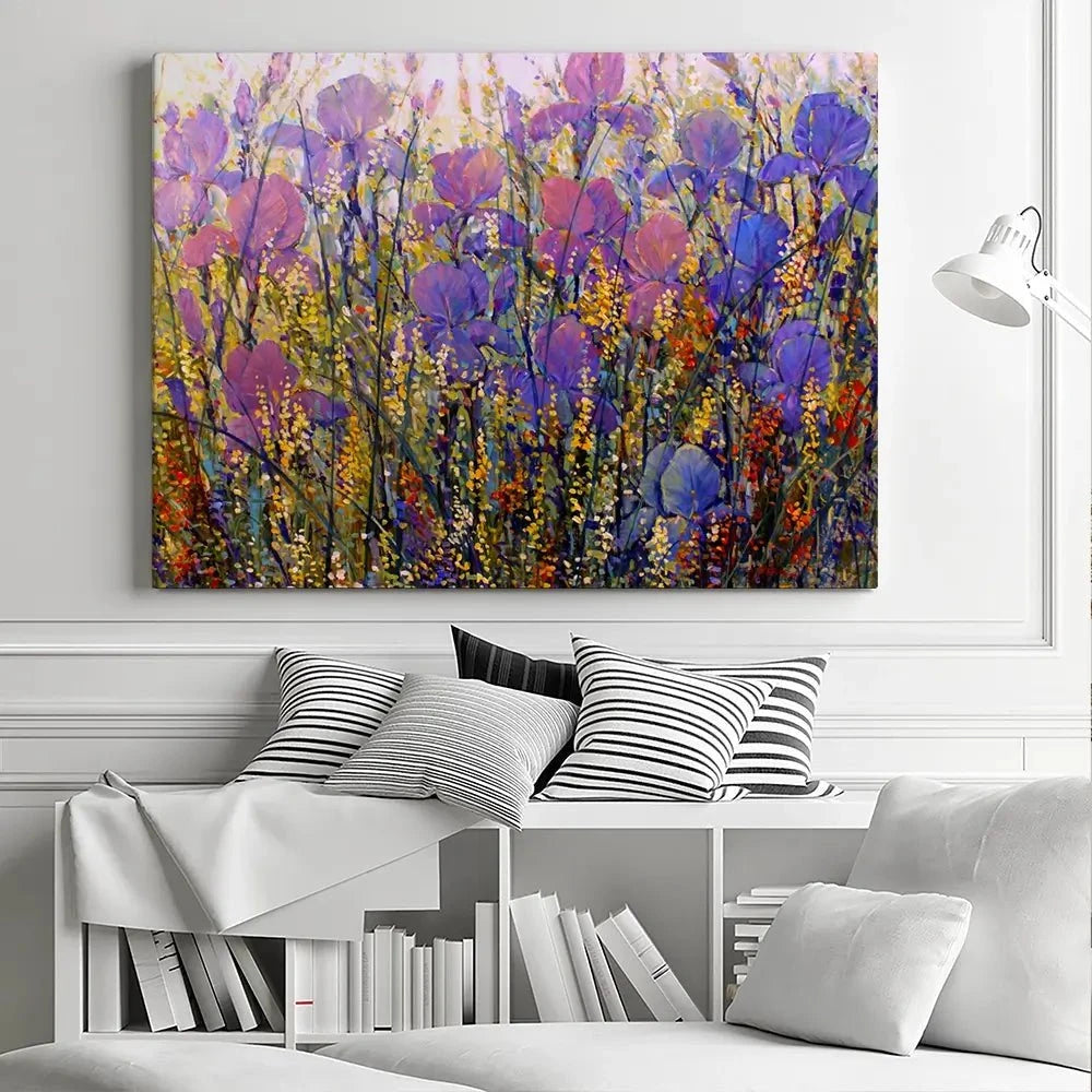 Iris Garden Canvas Print Iris Garden Canvas Print wall art product Tim O'Toole