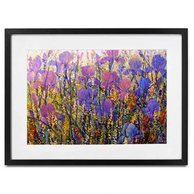 Iris Garden Framed Art Print Iris Garden Framed Art Print wall art product Tim O'Toole