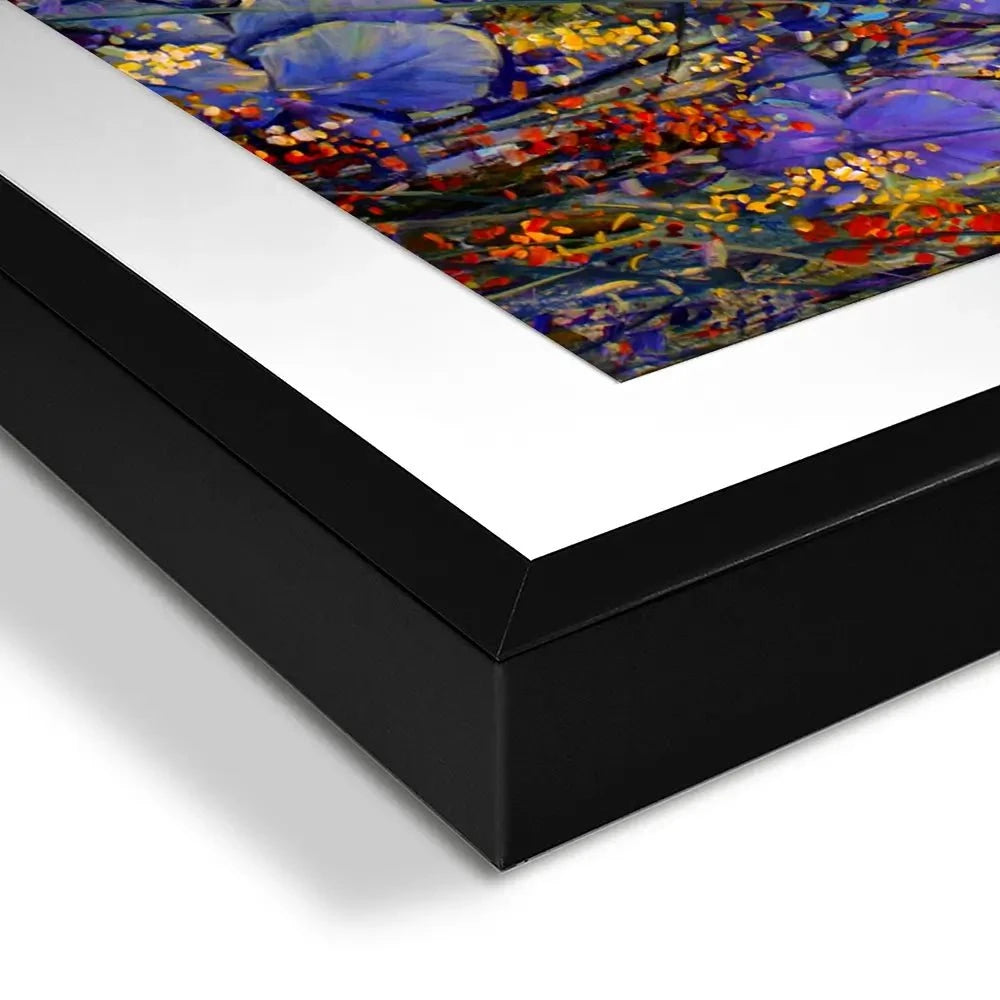 Iris Garden Framed Art Print Iris Garden Framed Art Print wall art product Tim O'Toole