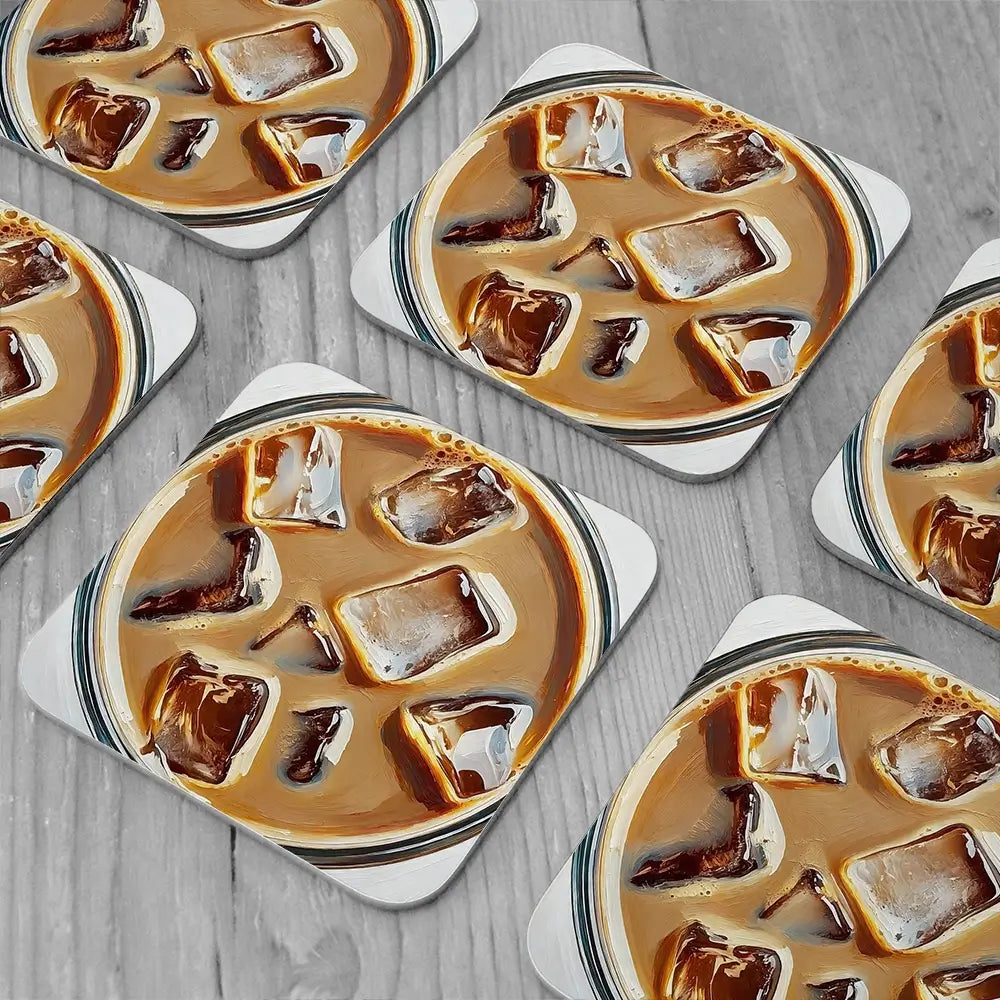 Irish Coffee Cocktail Coaster Set Irish Coffee Cocktail Coaster Set wall art product David Alexander Elder