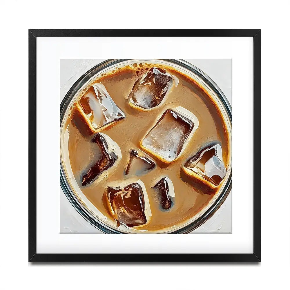 Irish Coffee Cocktail Square Framed Art Print Irish Coffee Cocktail Square Framed Art Print wall art product David Alexander Elder