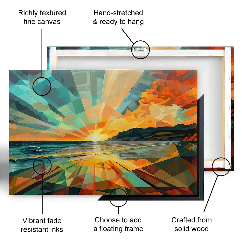 Islay Kaleidoscope Oversized Canvas Print Islay Kaleidoscope Oversized Canvas Print wall art product David Alexander Elder
