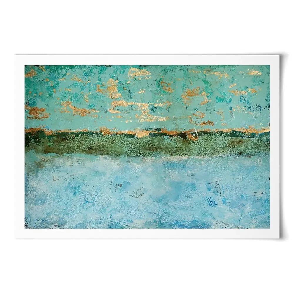It's A Blue Green Thing Art Print It's A Blue Green Thing Art Print wall art product Renate Holzner / Shutterstock