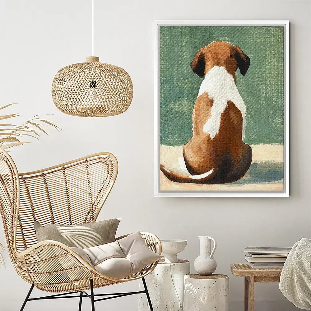 It’s A Dogs Life Canvas Print It’s A Dogs Life Canvas Print wall art product IAmHomeStudio