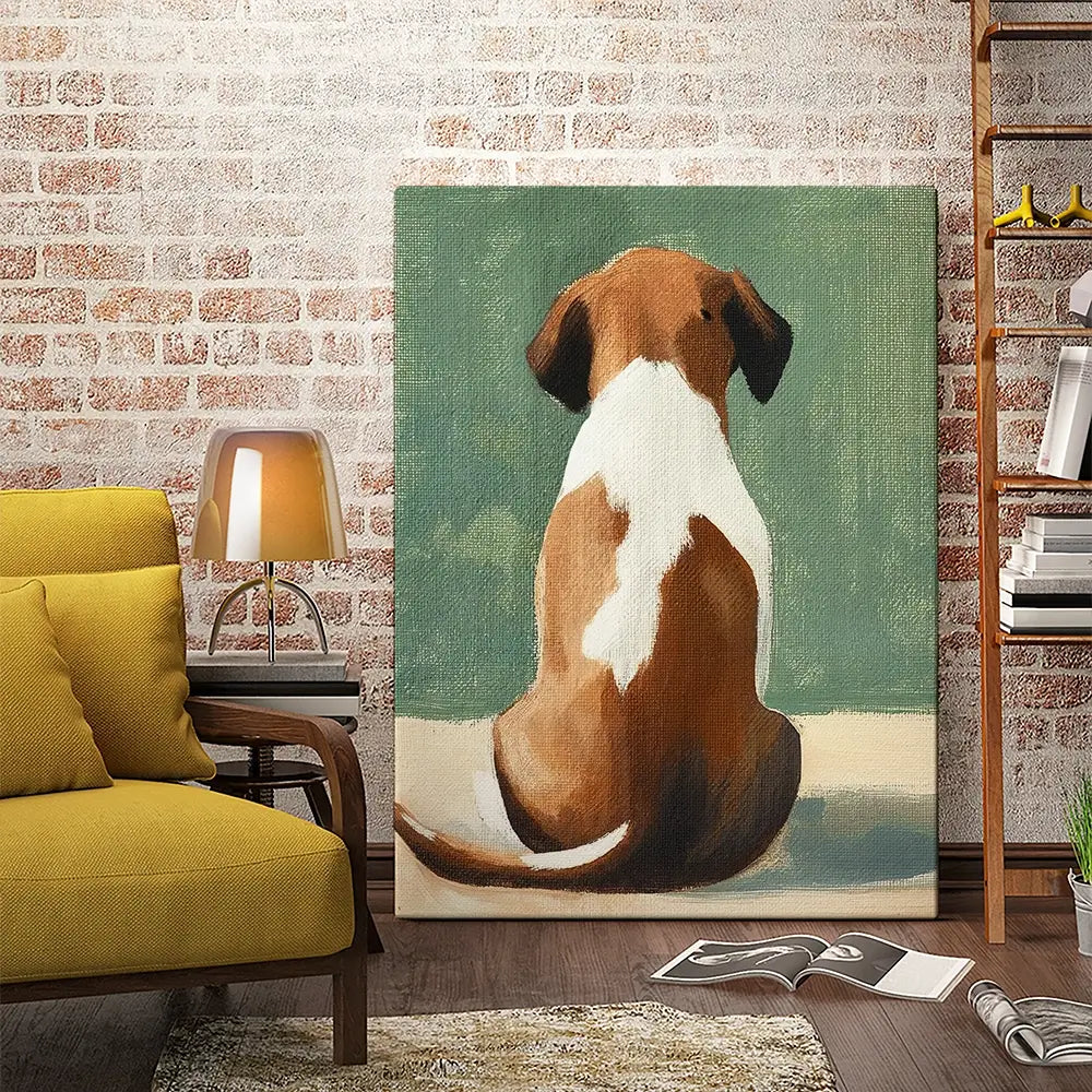 It’s A Dogs Life Canvas Print It’s A Dogs Life Canvas Print wall art product IAmHomeStudio