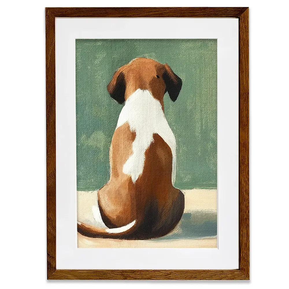 It’s A Dogs Life Framed Art Print It’s A Dogs Life Framed Art Print wall art product IAmHomeStudio