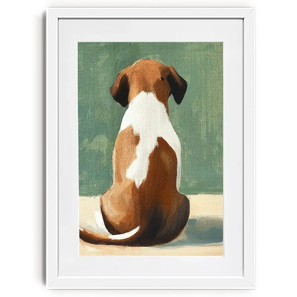 It’s A Dogs Life Framed Art Print It’s A Dogs Life Framed Art Print wall art product IAmHomeStudio