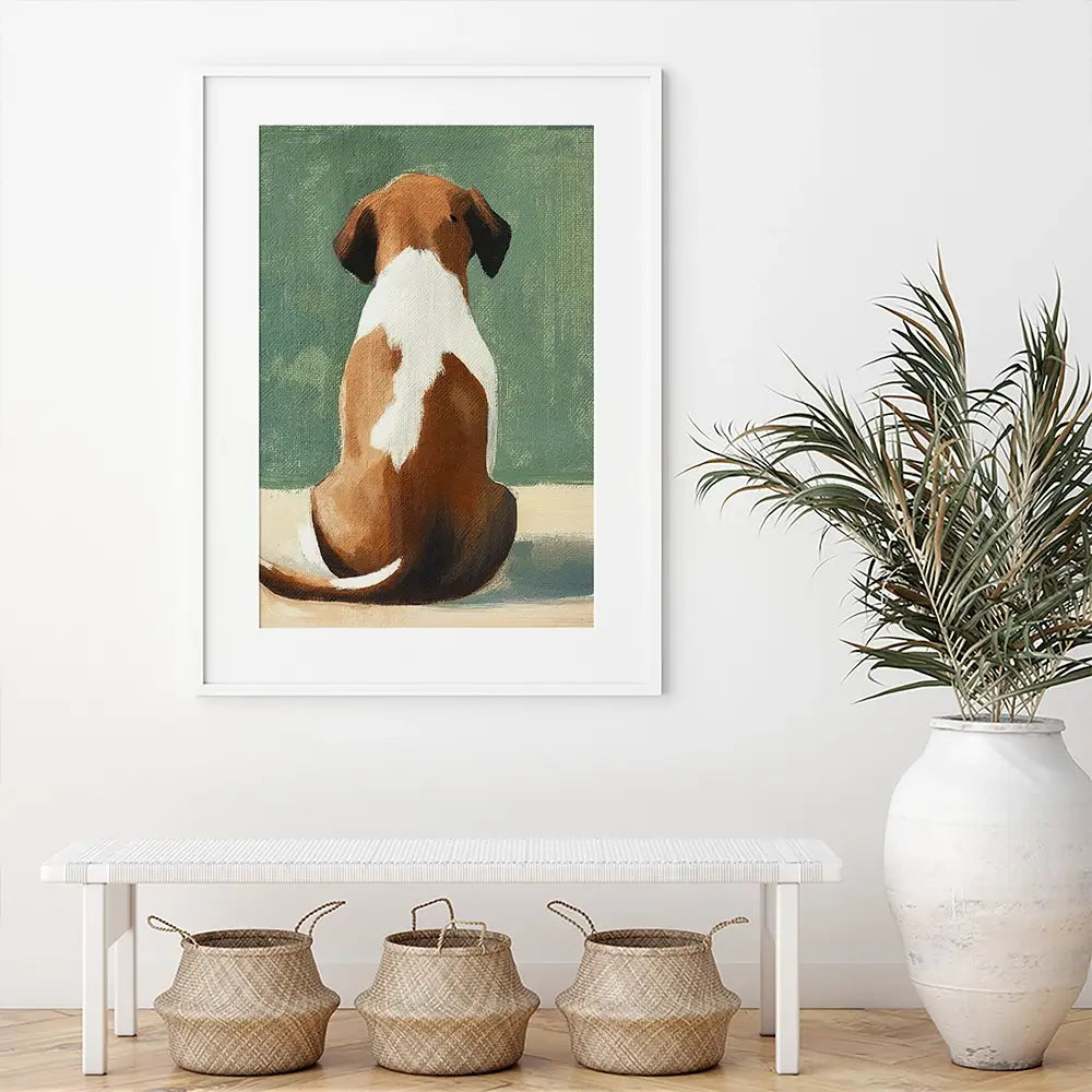 It’s A Dogs Life Framed Art Print It’s A Dogs Life Framed Art Print wall art product IAmHomeStudio