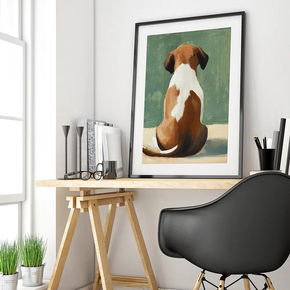 It’s A Dogs Life Framed Art Print It’s A Dogs Life Framed Art Print wall art product IAmHomeStudio