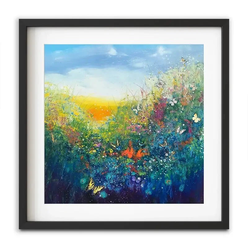 It's A New Dawn It's A New Day Framed Art Print It's A New Dawn It's A New Day Framed Art Print wall art product Laure Bury