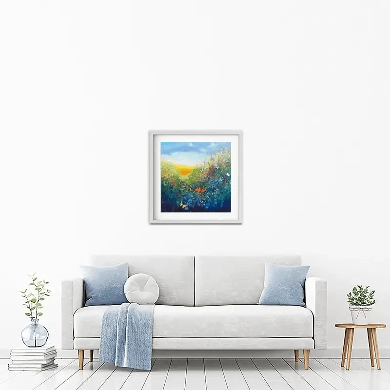 It's A New Dawn It's A New Day Framed Art Print It's A New Dawn It's A New Day Framed Art Print wall art product Laure Bury