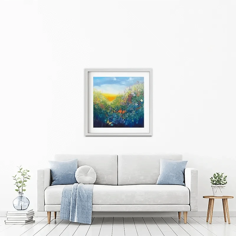 It's A New Dawn It's A New Day Framed Art Print It's A New Dawn It's A New Day Framed Art Print wall art product Laure Bury