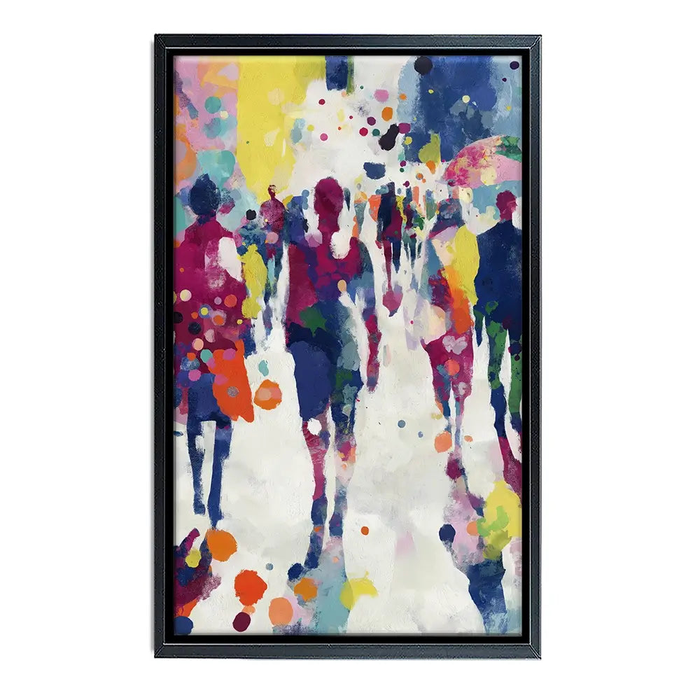 Italian Street Scene Canvas Print Italian Street Scene Canvas Print wall art product Chromatic Storm Studio