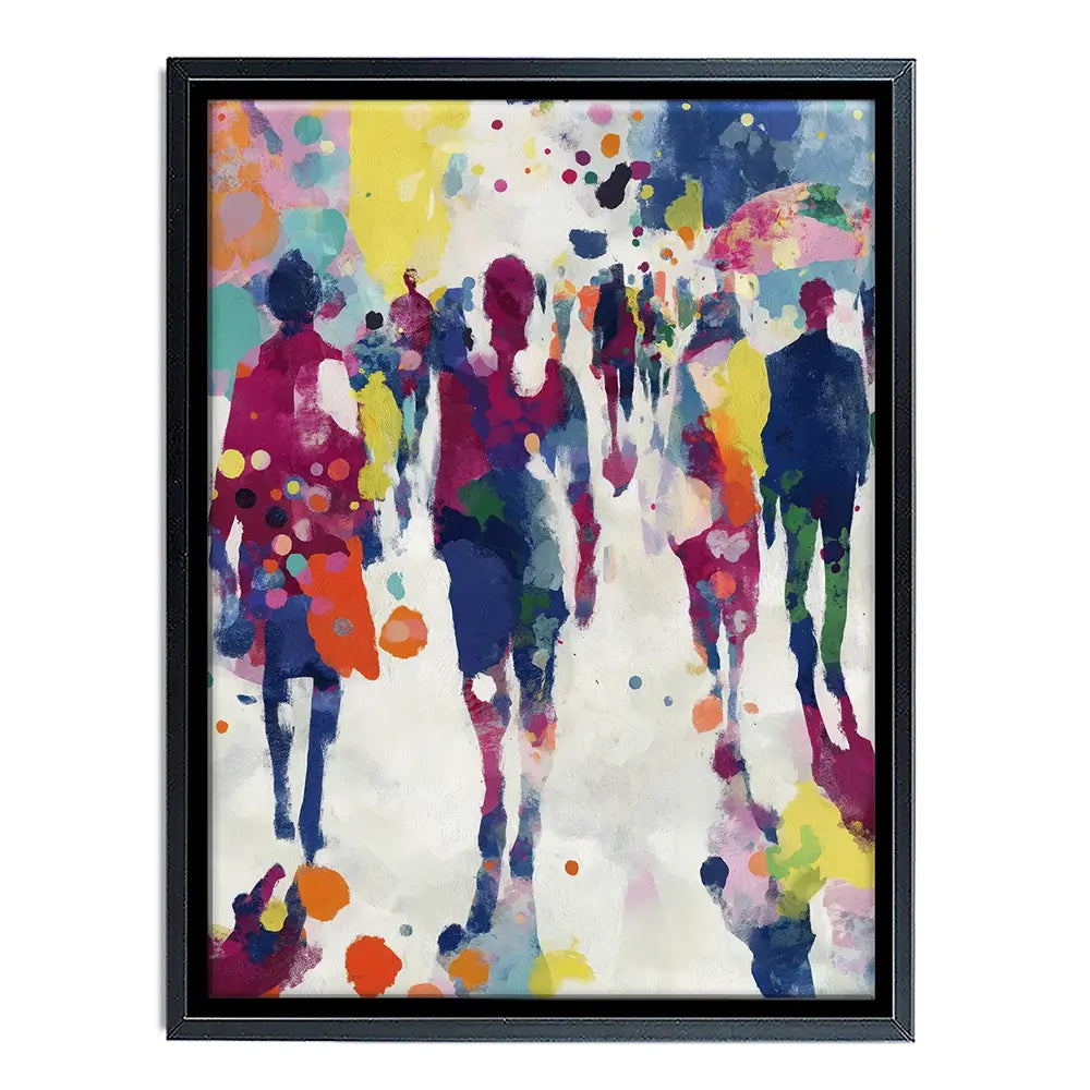 Italian Street Scene Canvas Print Italian Street Scene Canvas Print wall art product Chromatic Storm Studio