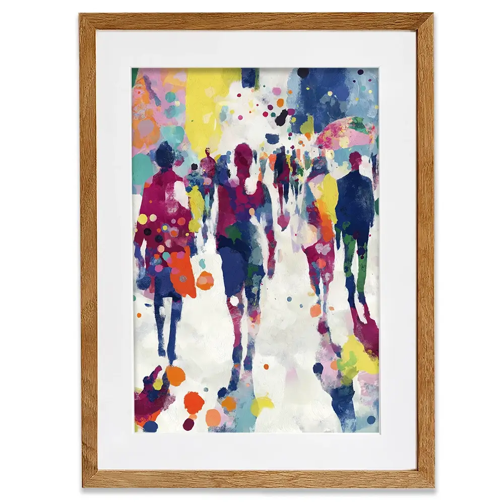 Italian Street Scene Framed Art Print Italian Street Scene Framed Art Print wall art product Chromatic Storm Studio