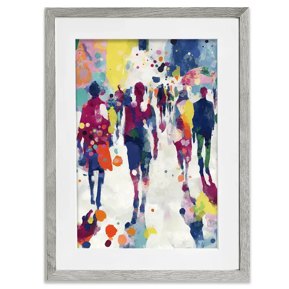 Italian Street Scene Framed Art Print Italian Street Scene Framed Art Print wall art product Chromatic Storm Studio