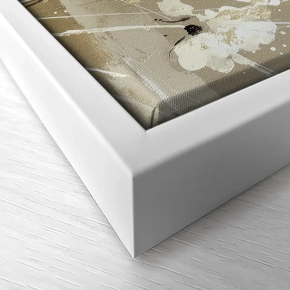 Ivory Petal Scatter Canvas Print Ivory Petal Scatter Canvas Print wall art product Chromatic Storm Studio