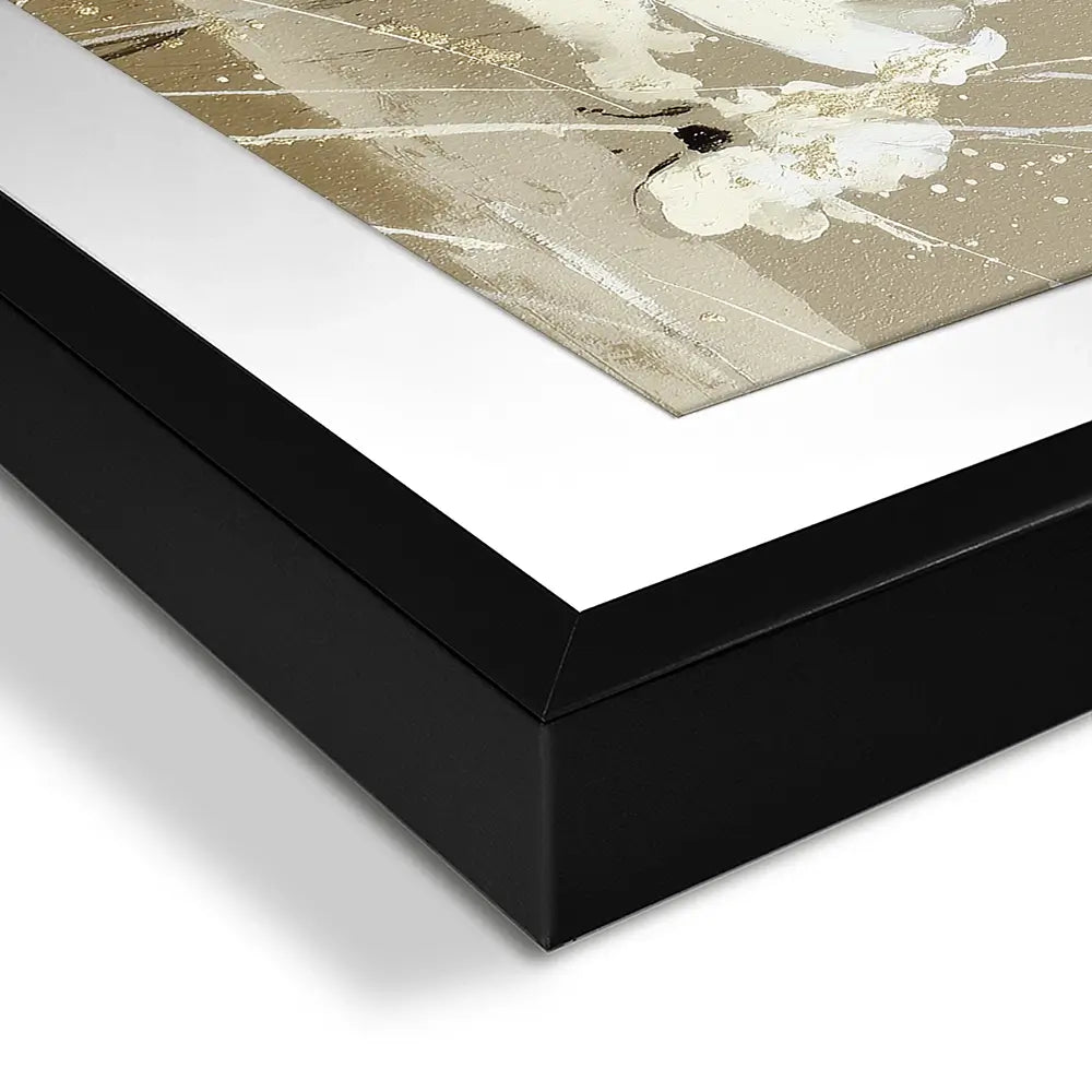 Ivory Petal Scatter Framed Art Print Ivory Petal Scatter Framed Art Print wall art product Chromatic Storm Studio
