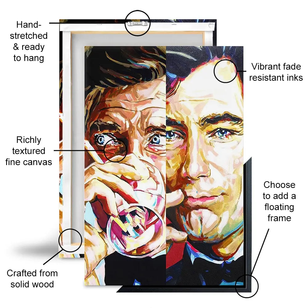 James Bond Collection Trio Canvas Print James Bond Collection Trio Canvas Print wall art product Juliet Stockton