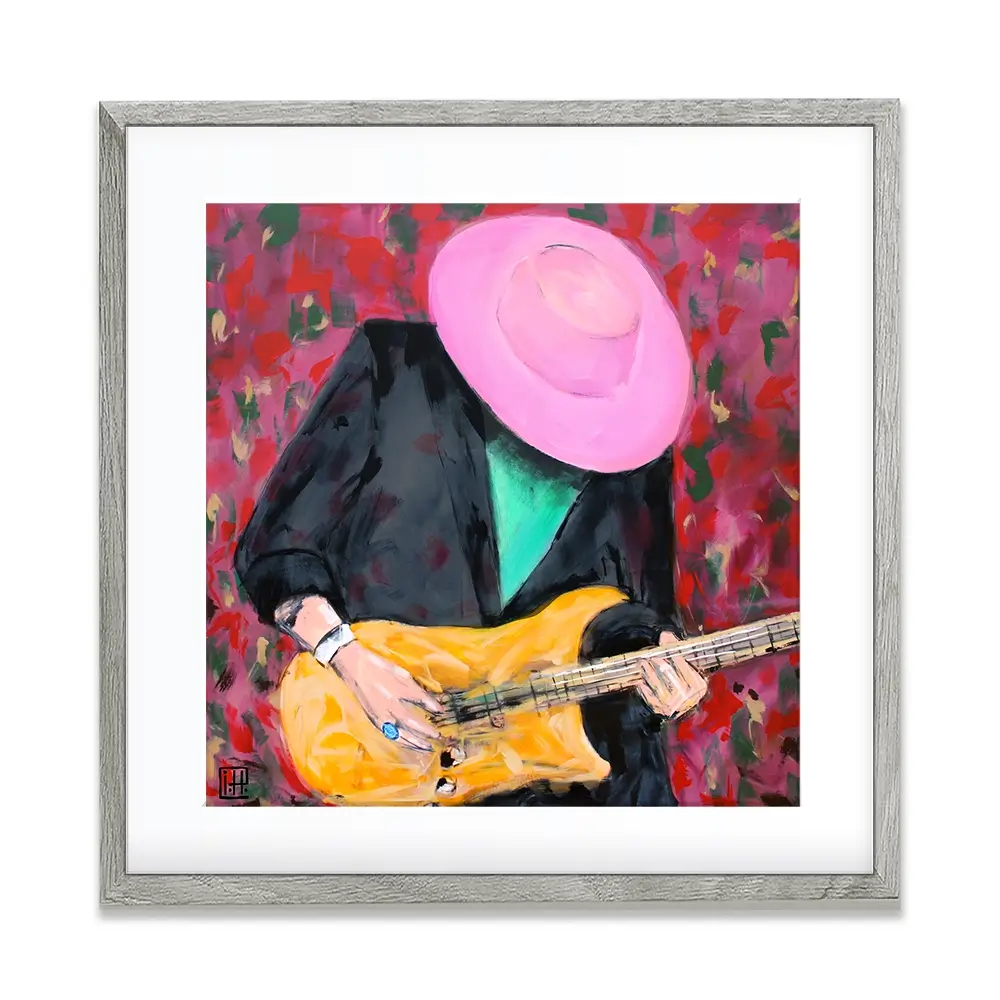 Jammin' Square Framed Art Print Jammin' Square Framed Art Print wall art product Studio Paint-Ing