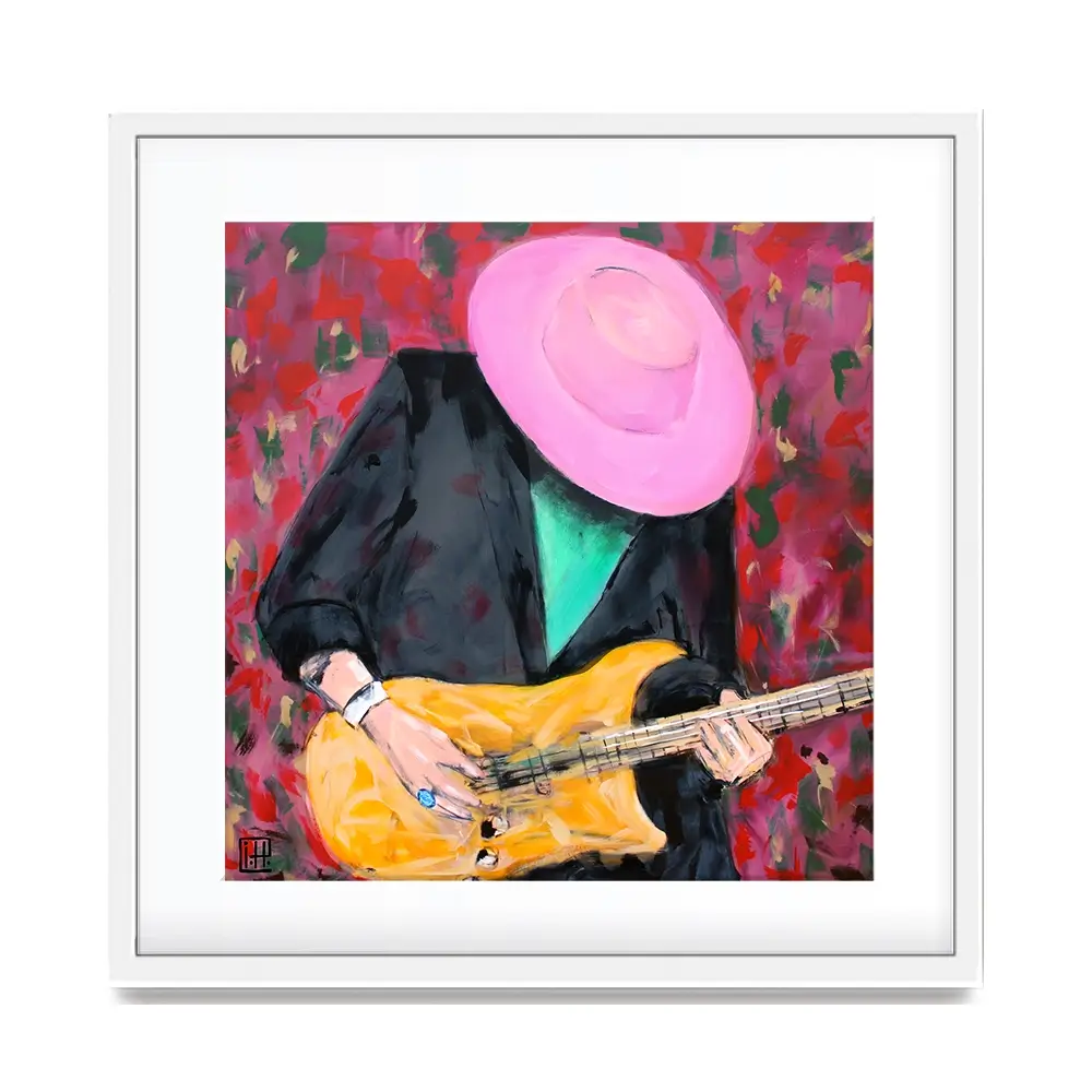 Jammin' Square Framed Art Print Jammin' Square Framed Art Print wall art product Studio Paint-Ing