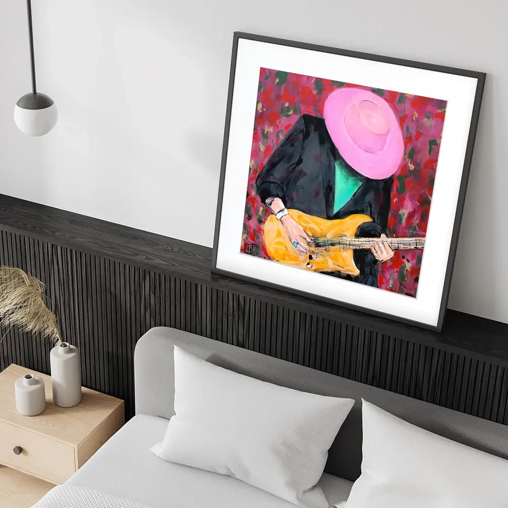 Jammin' Square Framed Art Print Jammin' Square Framed Art Print wall art product Studio Paint-Ing