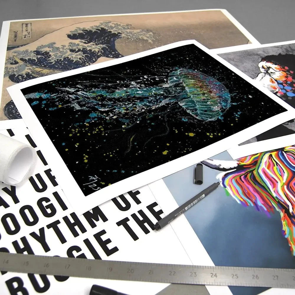 Jellyfish Art Print Jellyfish Art Print wall art product Jamie Taylor