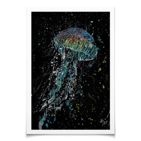 Jellyfish Art Print Jellyfish Art Print wall art product Jamie Taylor