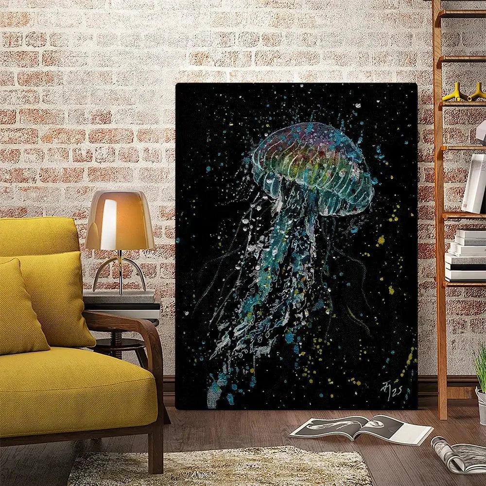 Jellyfish Canvas Print Jellyfish Canvas Print wall art product Jamie Taylor