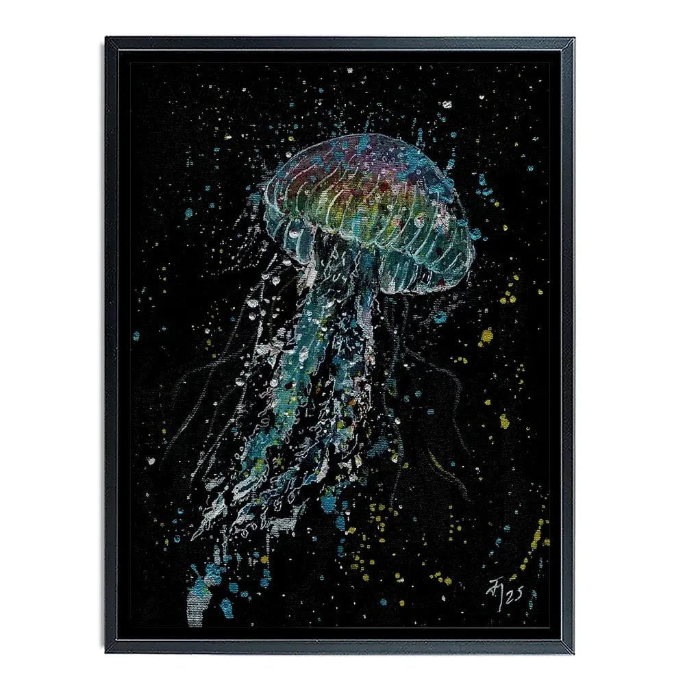 Jellyfish Canvas Print Jellyfish Canvas Print wall art product Jamie Taylor