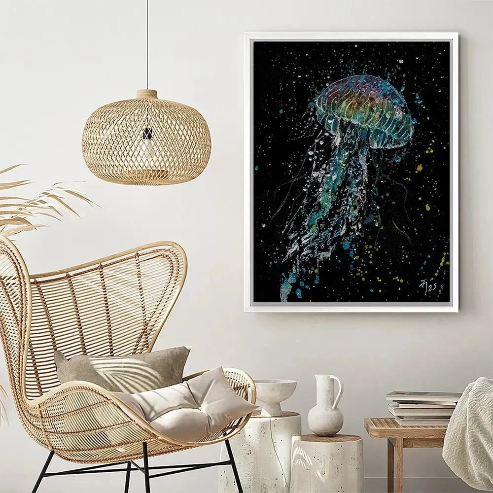 Jellyfish Canvas Print Jellyfish Canvas Print wall art product Jamie Taylor