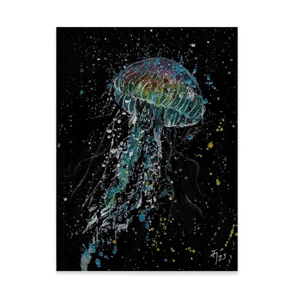 Jellyfish Canvas Print Jellyfish Canvas Print wall art product Jamie Taylor