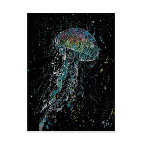 Jellyfish Canvas Print Jellyfish Canvas Print wall art product Jamie Taylor