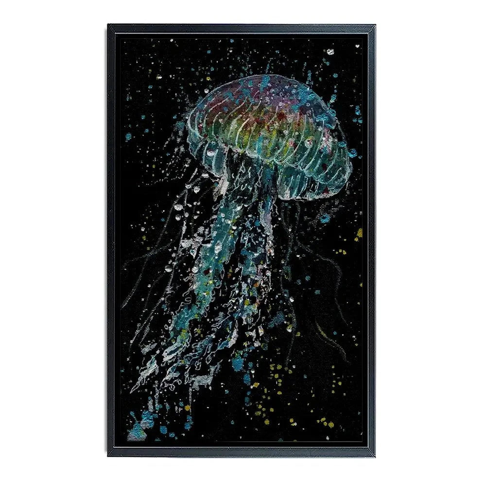 Jellyfish Canvas Print Jellyfish Canvas Print wall art product Jamie Taylor