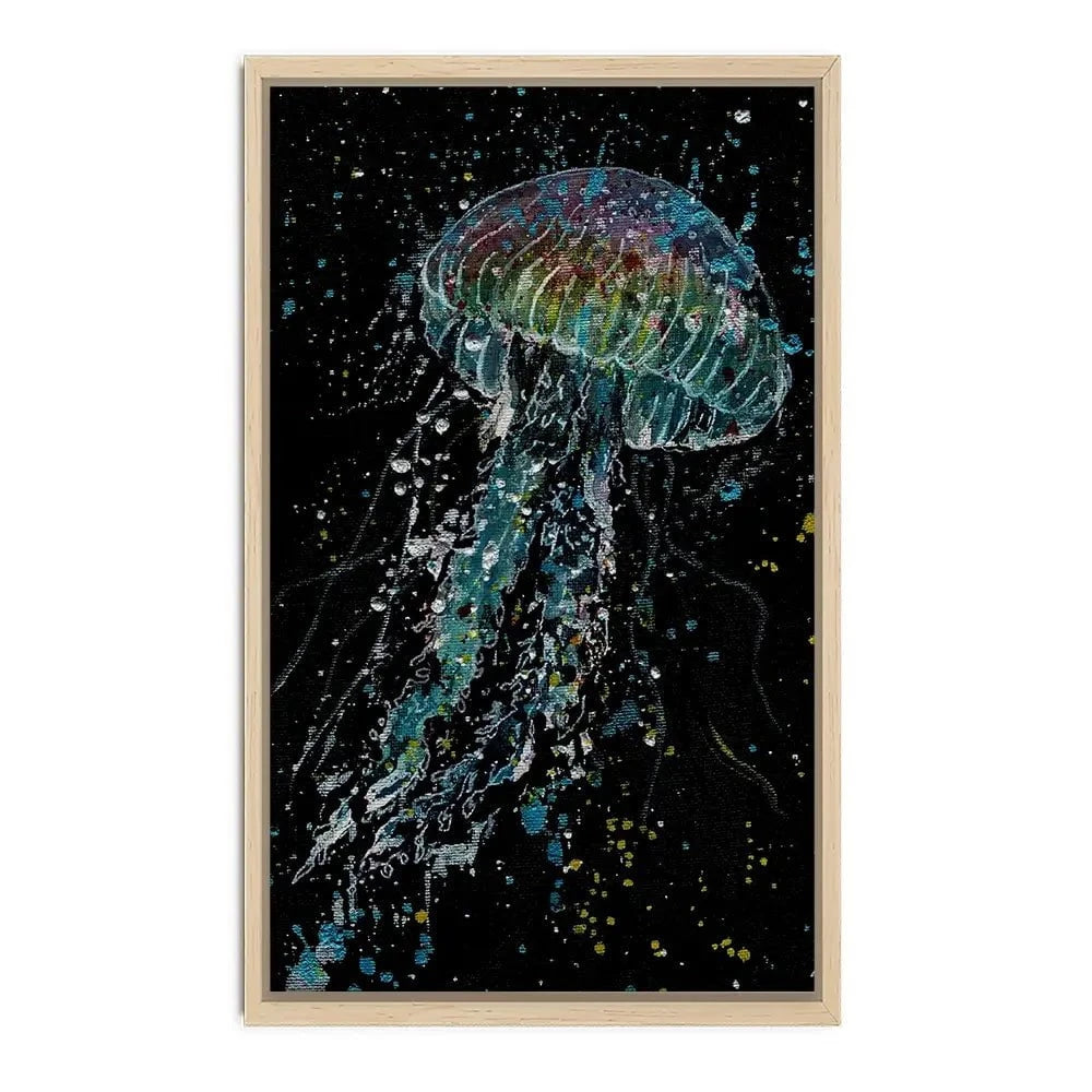 Jellyfish Canvas Print Jellyfish Canvas Print wall art product Jamie Taylor